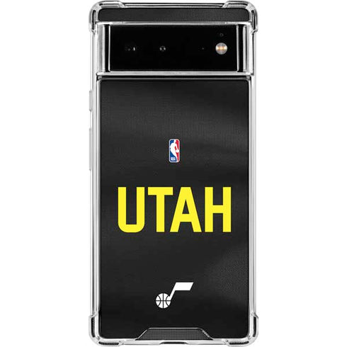 NBA Utah Jazz Jersey Google Pixel 6 Clear Case